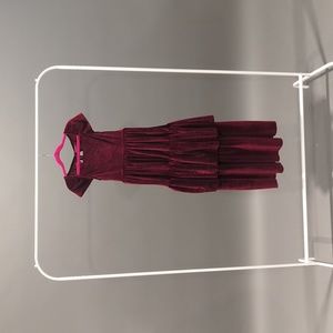 Dark red joyfolie dress size 7